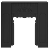 Fireplace Surround Black 93 x 20 x 89 cm Engineered Wood 8006625