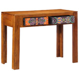 Writing Desk with Drawer with Storage Brown 100 x 50 x 75 cm 4016509