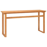 Desk 120x45x75 cm Solid Wood Teak 337925