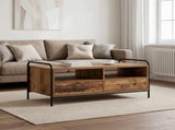 Coffee Table Old Wood 99.5 x 49 x 46 cm Engineered Wood 8013618