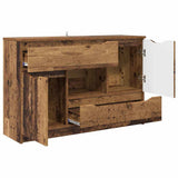 Sideboard with Drawer Old Wood 100 x 30 x 65.6 Engineered Wood 888795