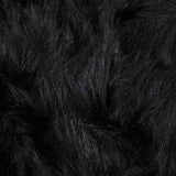 Faux Sheepskin Rug TAFALLA Black 240 x 240 cm Polyester 42021578
