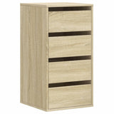 Corner Chest of Drawers Sonoma Oak 40x41x76 cm Engineered Wood 852863