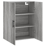 Wall Mounted Cabinet Grey Sonoma 69.5x34x90 cm 828450