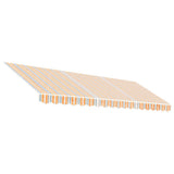 Replacement Fabric for Awning Multicolour Stripe 4.5x3 m 367728
