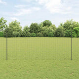 Fence and Post Grey 1.4 x 10 m Steel 3336091