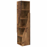 Corner Cabinet 32x32x140cm Engineered Wood Old Wood 889883