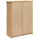Shoe Cabinet PANAMA 80x35x105 cm Solid Wood Pine 4016392