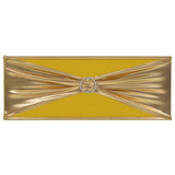 25 pcs Stretchable Chair Band with Diamond Buckle Gold 133579