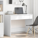 Desk with Drawer White 100 x 50 x 78 cm Engineered Wood 888937