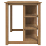 Kitchen Trolley PANAMA 2 pcs Honey Wax 112 x 77 x 90 cm 3425390