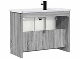 Bathroom Furniture Set Grey Sonoma 56 x 37.5 x 81 cm 3404130