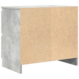 TV Cabinet Concrete Grey 60x35x54 cm Engineered Wood 861781