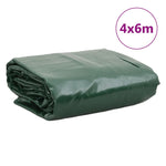 ZNTS Tarpaulin Green 4x6 m 650 g/m² 156138