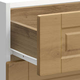 Kitchen Base Cabinet Porto Artisan Oak Engineered Wood 854268