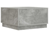 Coffee Table Concrete Grey 49 x 50 x 37 cm Engineered Wood 895428