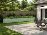 Raised Garden Bed Pastel Green 400 x 40 x 55 cm 8006283