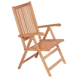 Reclining Garden Chairs 2 pcs Solid Teak Wood 43029