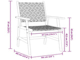 5 Piece Garden Dining Set Solid Wood Acacia 3283576