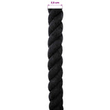 Rope Black 3.6 x 3.6 x 500 cm Cotton 42011832