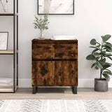 Sideboard Smoked Oak 60x35x70 cm Engineered Wood 831129