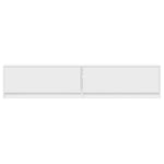 TV Wall Cabinet with LED White 180x31x38 cm 3307947