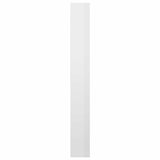 Washing Machine Cabinet High Gloss White 64x24x190 cm 808410