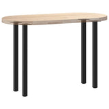 Console Table Legs 4 pcs Black 72-74 cm Steel 4012456
