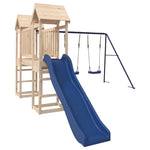 ZNTS Outdoor Playset Solid Wood Pine 3155861