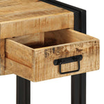Bedside Cabinet 40x35x50 cm Solid Rough Wood Mango 4016688