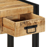 Bedside Cabinet 40x35x50 cm Solid Rough Wood Mango 4016688