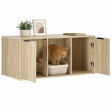 Cat Crate Furniture Sonoma Oak 100 x 49 x 45 cm Engineered Wood 8014761