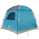 Family Tent Igloo 6-Person Blue Waterproof 4009570