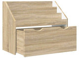 Kids Bookshelf Sonoma Oak 60 x 29.5 x 69 cm Engineered Wood 892391