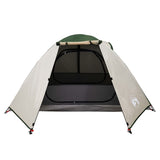 ZNTS Camping Tent Dome 2-Person Green Waterproof 94323