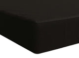 Seat Cushion SOEST 100% Polyester Black 120 x 60 x 15 cm 946709