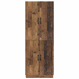 Cabinet Set 2 pcs Old Wood Engineered Wood 3416788