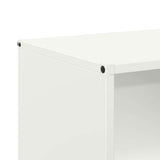 Firewood Rack White 40x30x75 cm Cold-rolled steel 864192