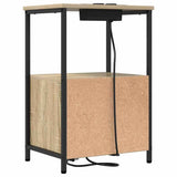 Bedside Cabinet with Drawer 2 pcs Sonoma Oak 40 x 31 x 60 cm 859443