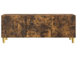 TV Cabinet 99 x 34.5 x 50 cm Smoked Oak Engineered Wood 895180