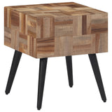 Side Table 40x40x45 cm Solid Reclaimed Teak 358522