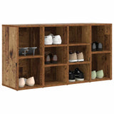 Shoe Bench Old Wood 103 x 30 x 54.5 cm Engineered Wood 875158