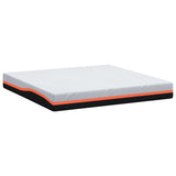 Mattress White and Grey 180 x 200 cm Memory Foam 4106308