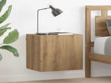 TV Wall Cabinets 2 pcs Artisan Oak 40.5x30x40cm Engineered Wood 882936