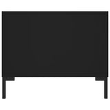 Coffee Table Black 102x50x40 cm Engineered Wood 829301