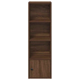 Bookcase Brown Oak 31x24x102 cm Engineered Wood 860343