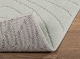 Area Rugs Rectangular PALMERAS Green 80 x 200 cm Polyester 42022649
