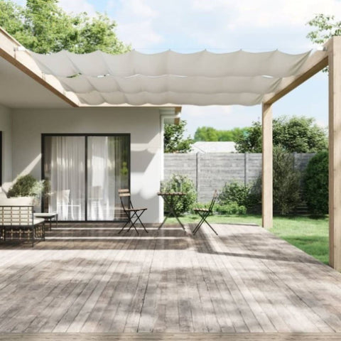 Vertical Awning White 140x1200 cm Oxford Fabric 148170