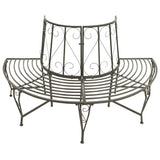 Tree benches 1-Seater 160 x 89 cm Steel 313034
