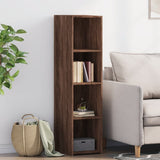 Highboard Brown Oak 30x41x124 cm Engineered Wood 846382